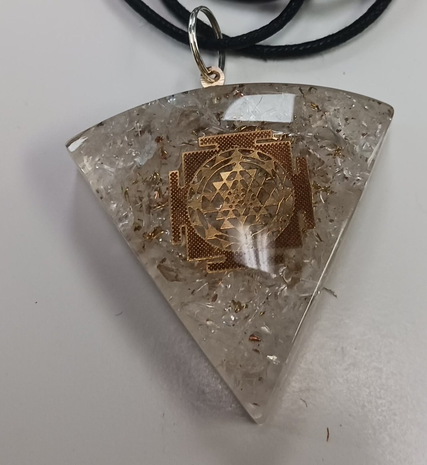 Necklace- Orgonite Triangle