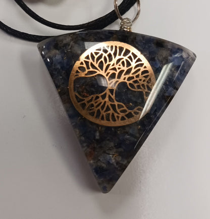 Necklace- Orgonite Triangle