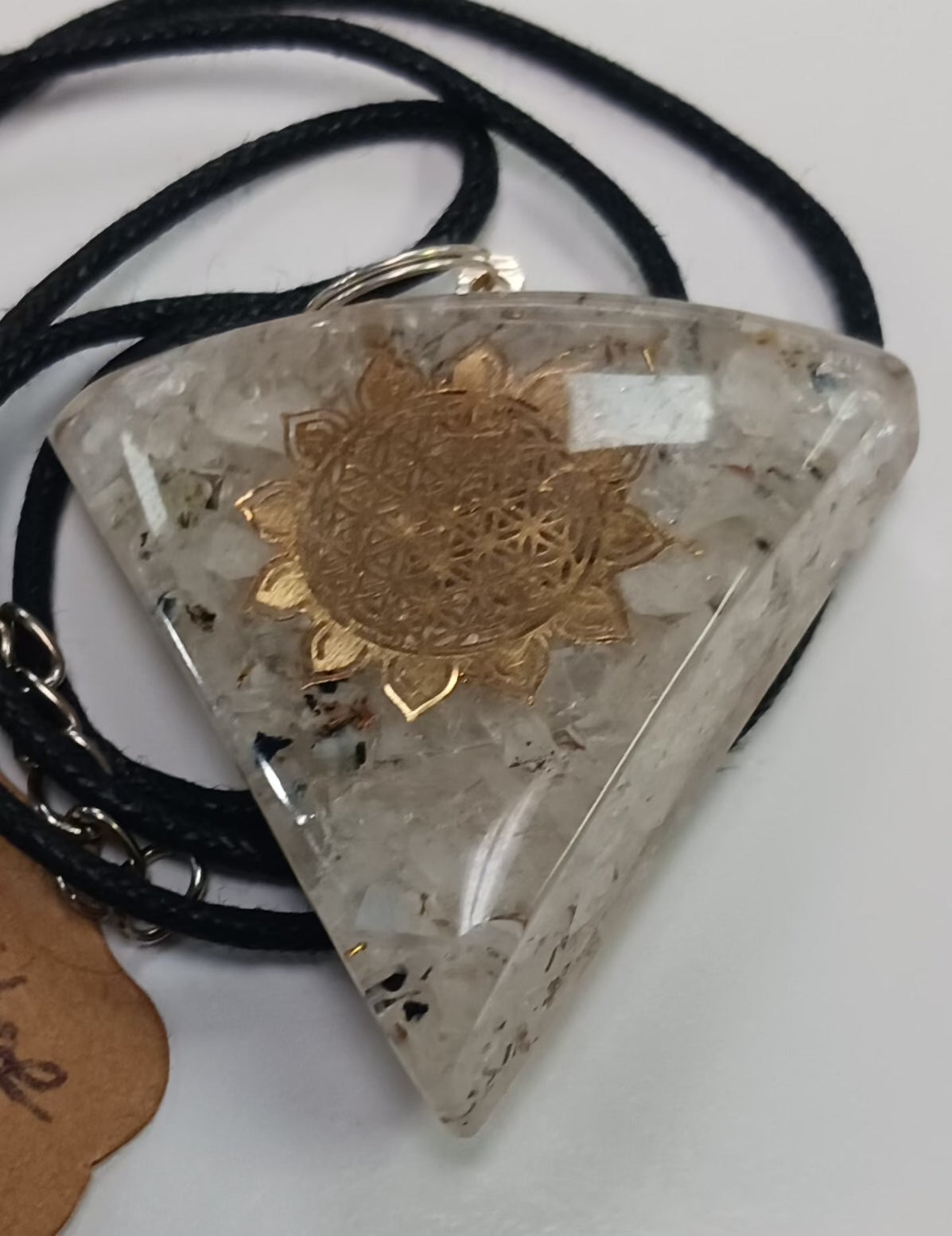 Necklace- Orgonite Triangle