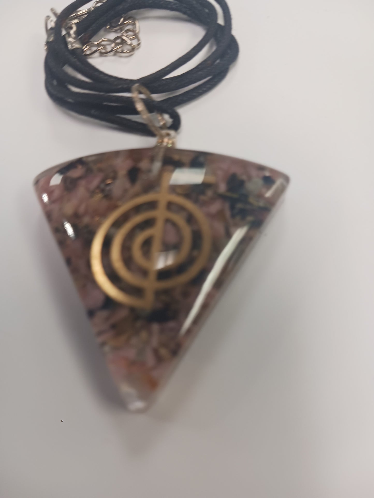 Necklace- Orgonite Triangle