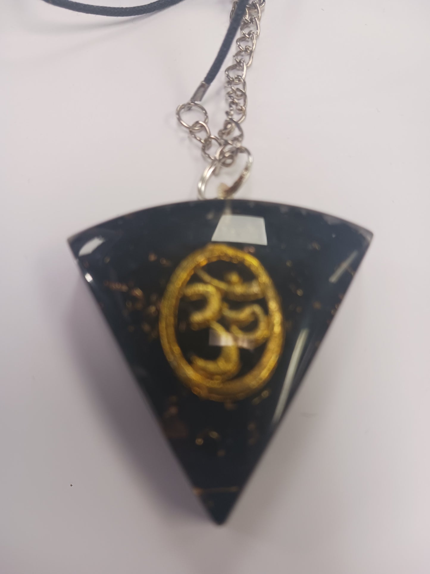 Necklace- Orgonite Triangle