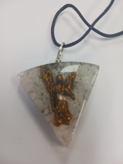 Necklace- Orgonite Triangle