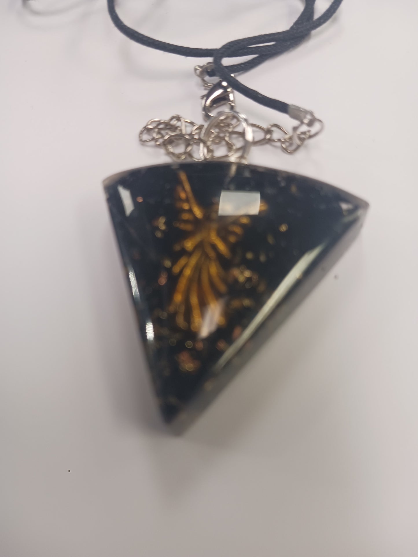 Necklace- Orgonite Triangle