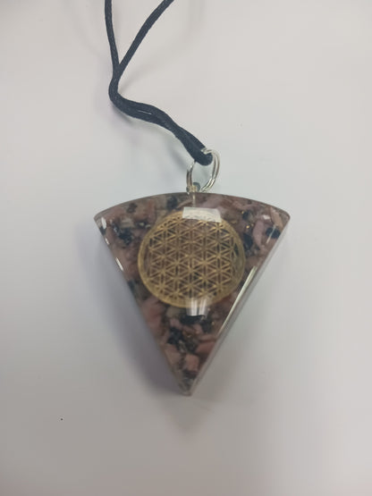 Necklace- Orgonite Triangle