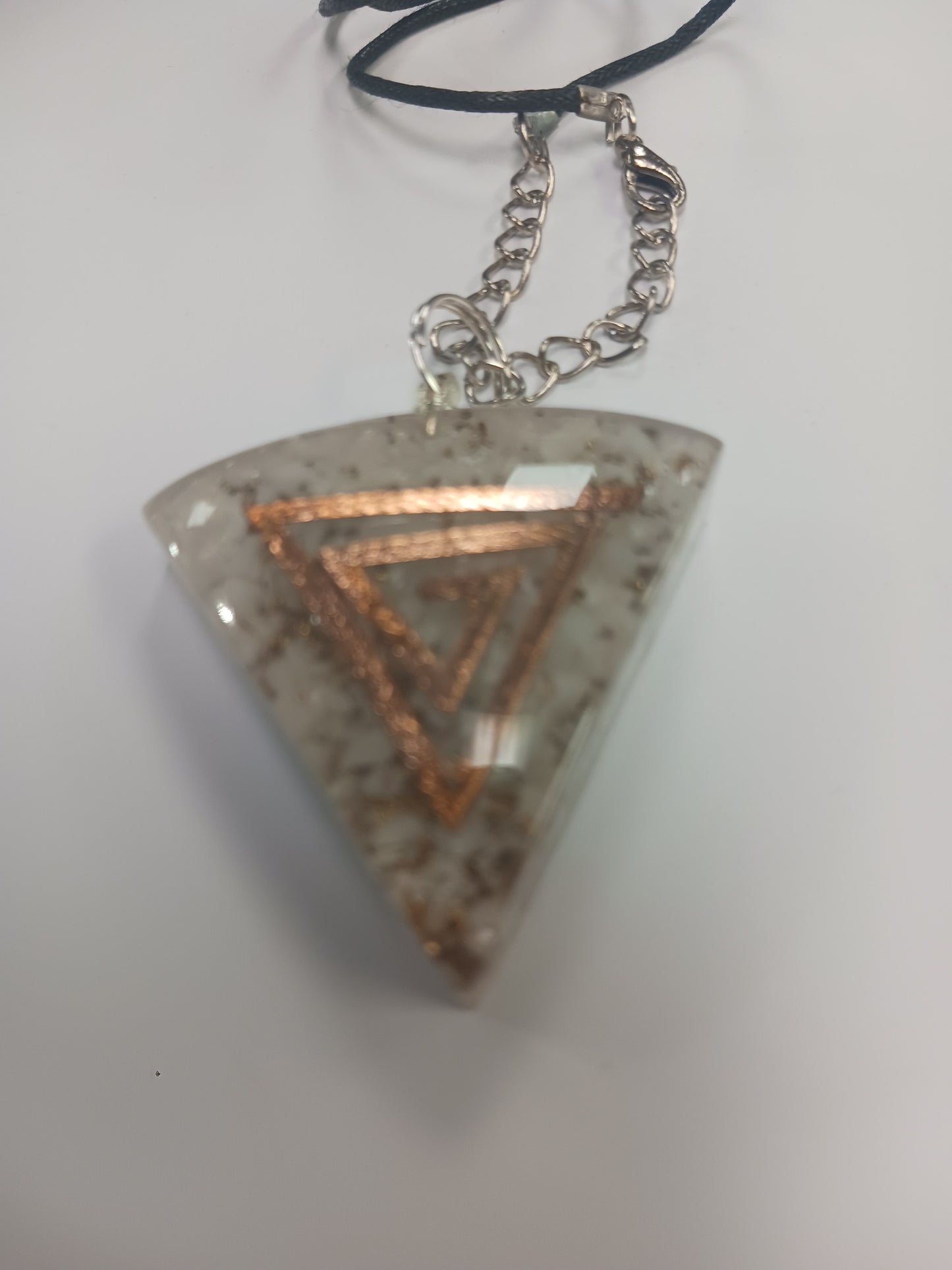 Necklace- Orgonite Triangle