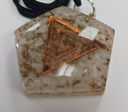 Necklace- Orgonite Pentagon