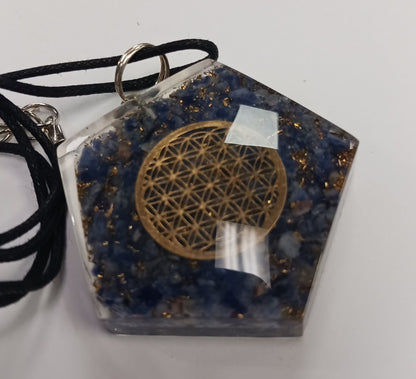 Necklace- Orgonite Pentagon