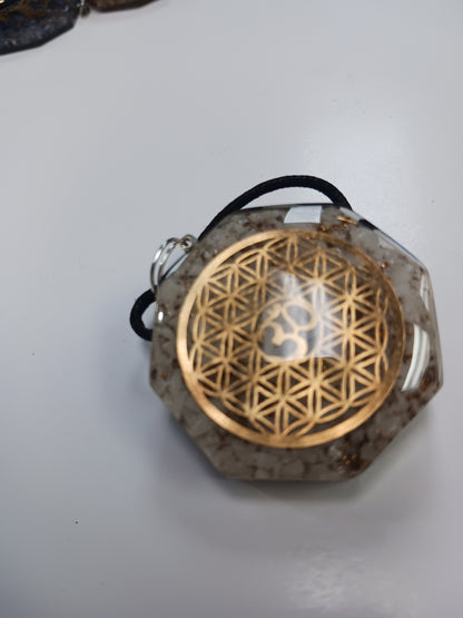 Necklace- Orgonite Octagon