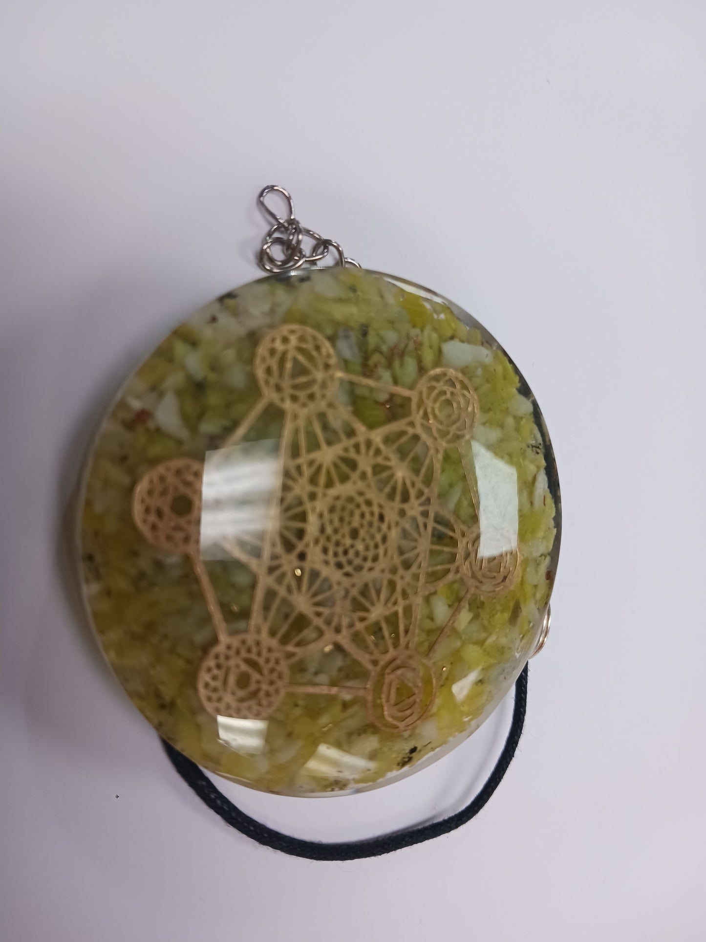 Necklace- Orgonite Round, Large