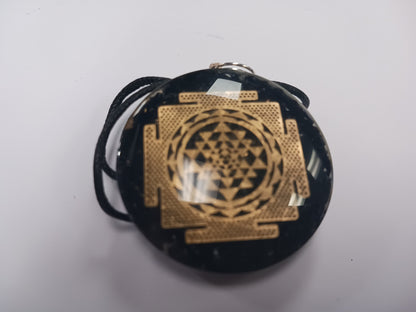 Necklace- Orgonite Round Med