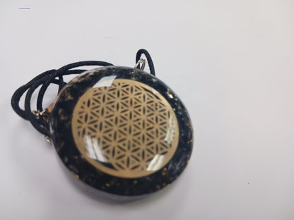 Necklace- Orgonite Round Med