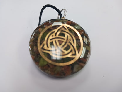 Necklace- Orgonite Round Med