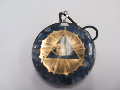 Necklace- Orgonite Round Med