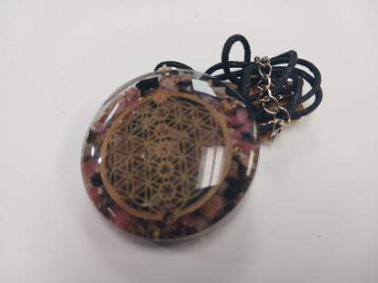 Necklace- Orgonite Round Med