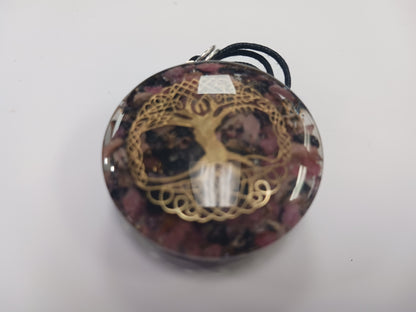 Necklace- Orgonite Round Med