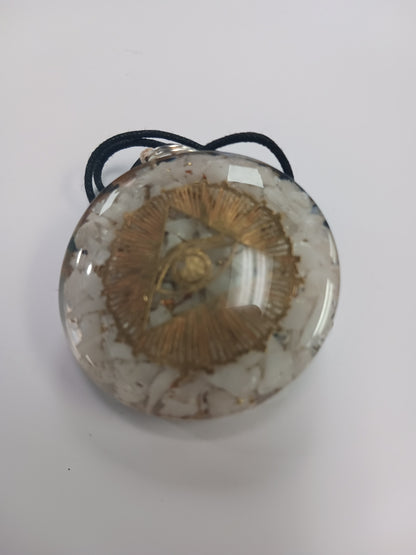 Necklace- Orgonite Round Med