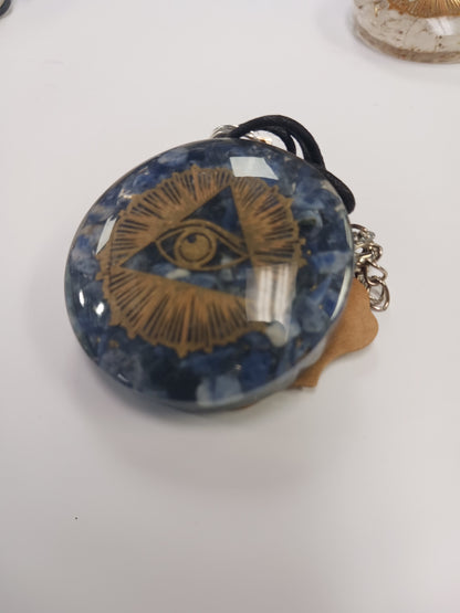 Necklace- Orgonite Round Med