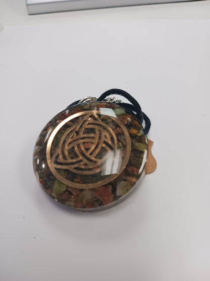 Necklace- Orgonite Round Med