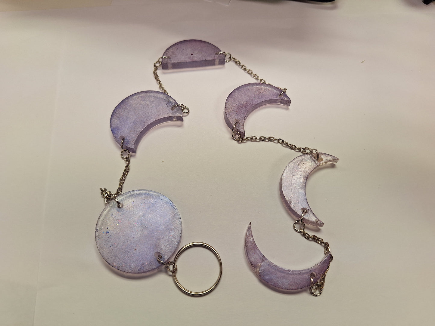 Resin Hanging Moons