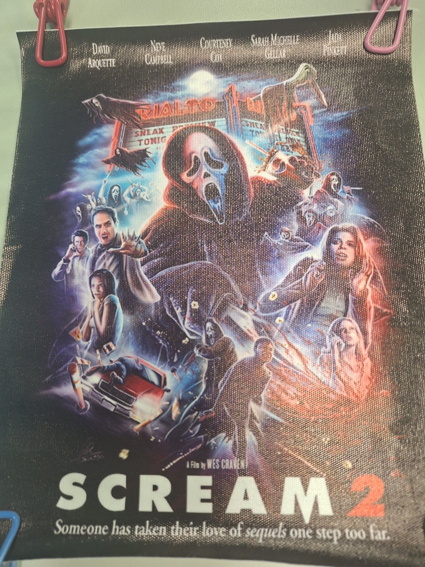 Scream - Movie Posters Frameless on Canvas