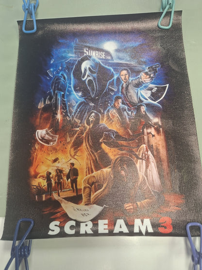 Scream - Movie Posters Frameless on Canvas