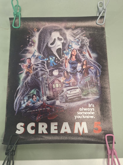 Scream - Movie Posters Frameless on Canvas