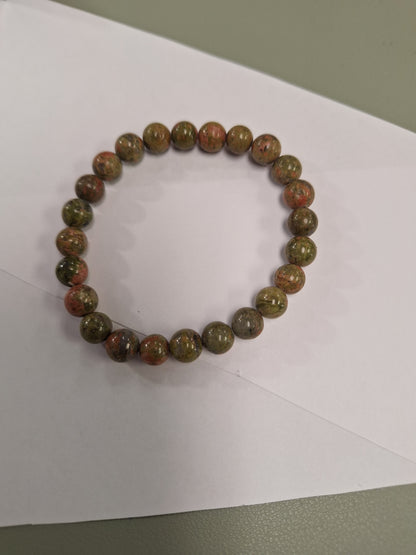 Gemstone Bracelets in 4mm round beads