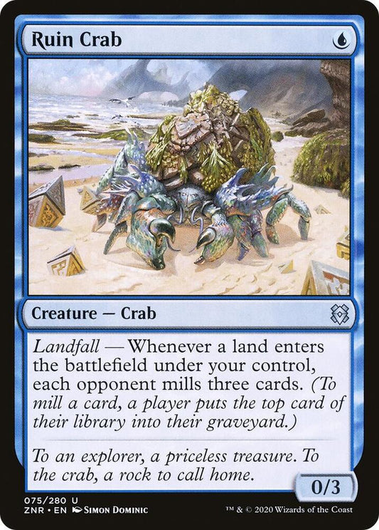 Ruin Crab - Zendikar Rising (U)