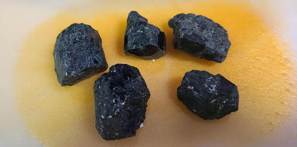 Rough Black Tourmaline specimen