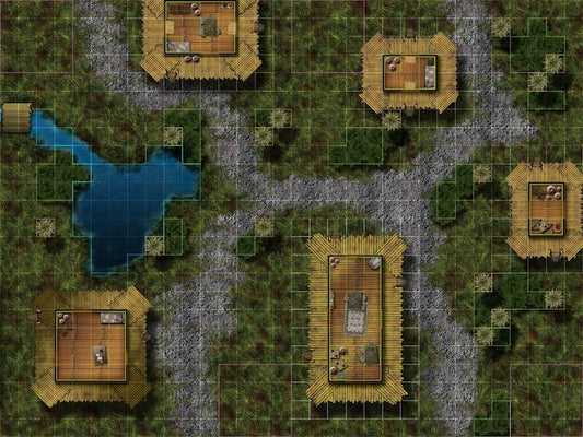 Mighty Maps #6 - Undercity Waterway/Jungle Village
