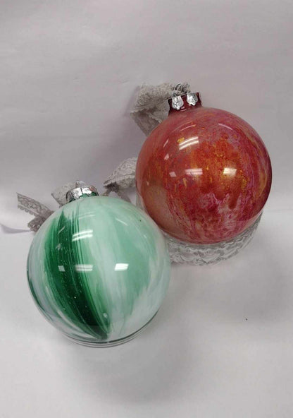 Glass Witch Orb, Hanging Decor