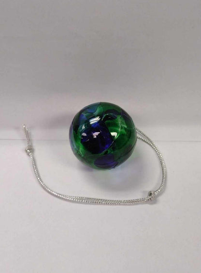 Glass Witch Orb, Hanging Decor