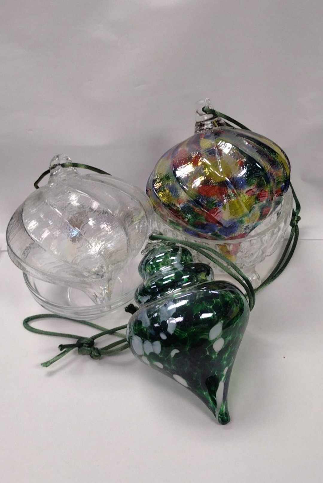 Glass Witch Orb, Hanging Decor