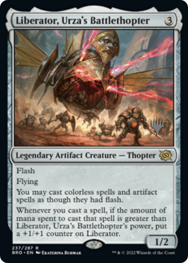 Liberator, Urza's Battlethopter - Promo Pack: The Brothers' War (PPBRO)