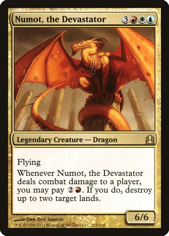 Numot, the Devastator - Commander (CMD) (R)