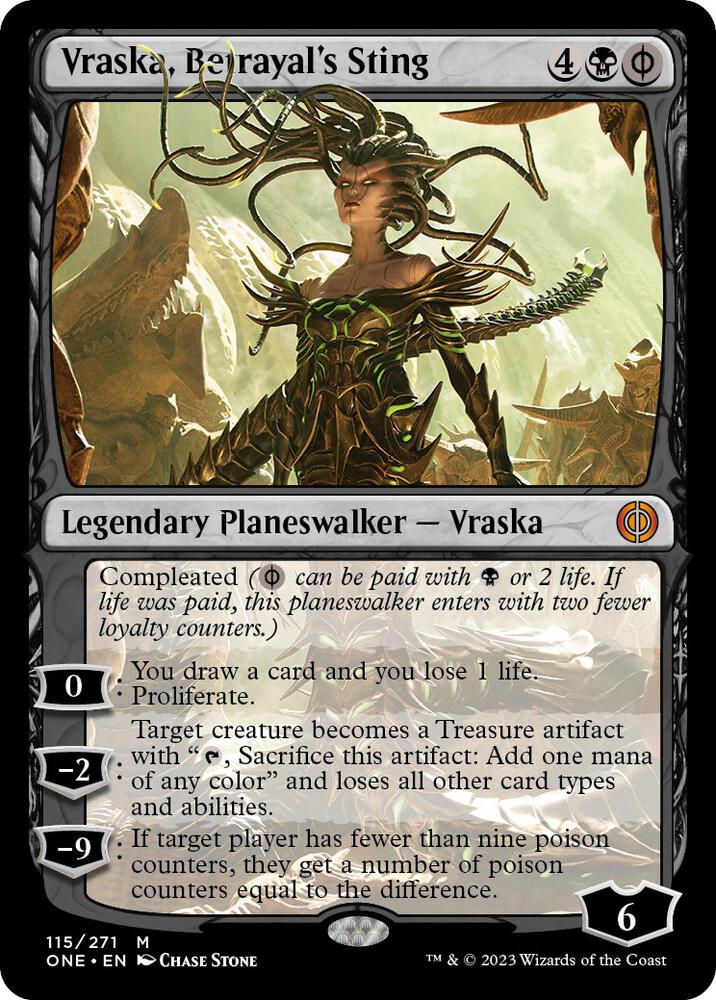 Vraska, Betrayal's Sting - Phyrexia: All Will Be One (M)