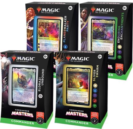 Magic The Gathering: Commander Masters - Commander Decks