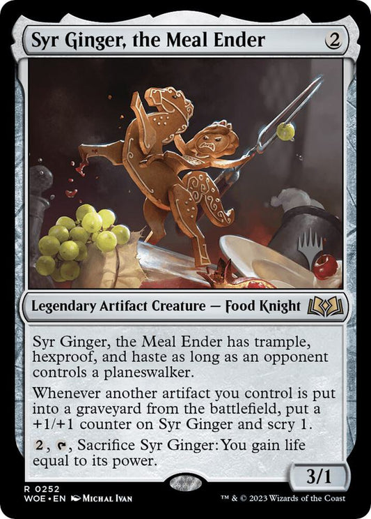 Syr Ginger, the Meal Ender - Promo Pack: Wilds of Eldraine (PPWOE)