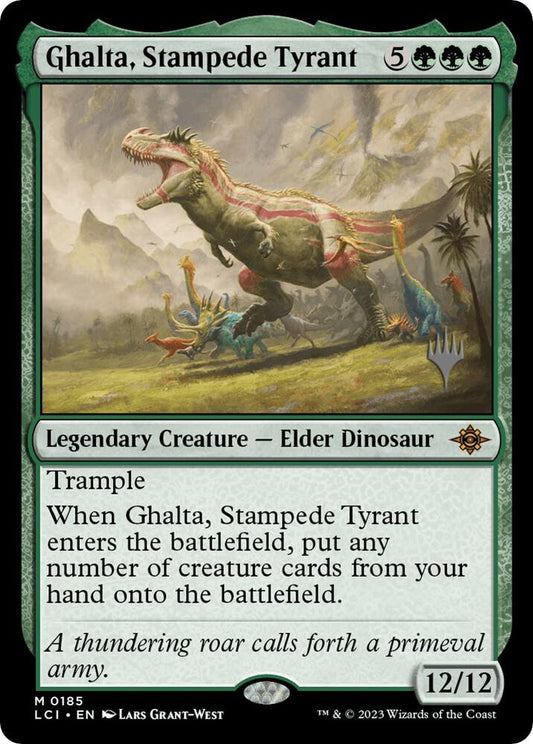 Ghalta, Stampede Tyrant - Promo Pack: The Lost Caverns of Ixalan (PPLCI)