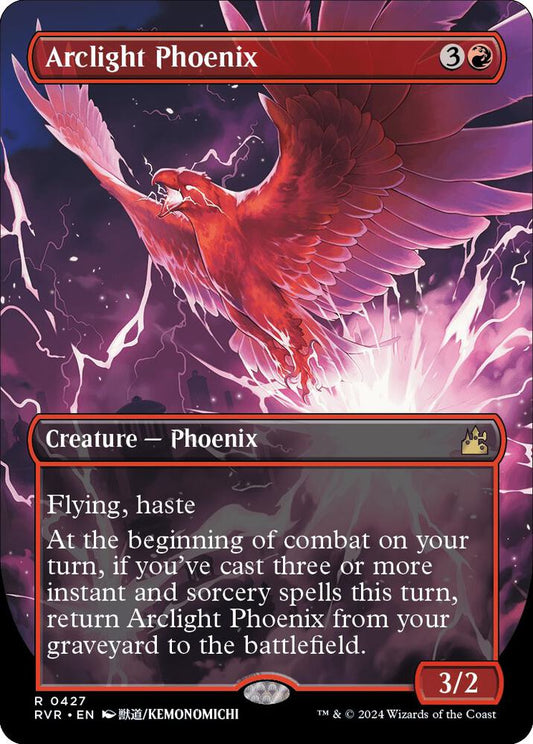 Arclight Phoenix (Anime Borderless) - Ravnica Remastered (R)