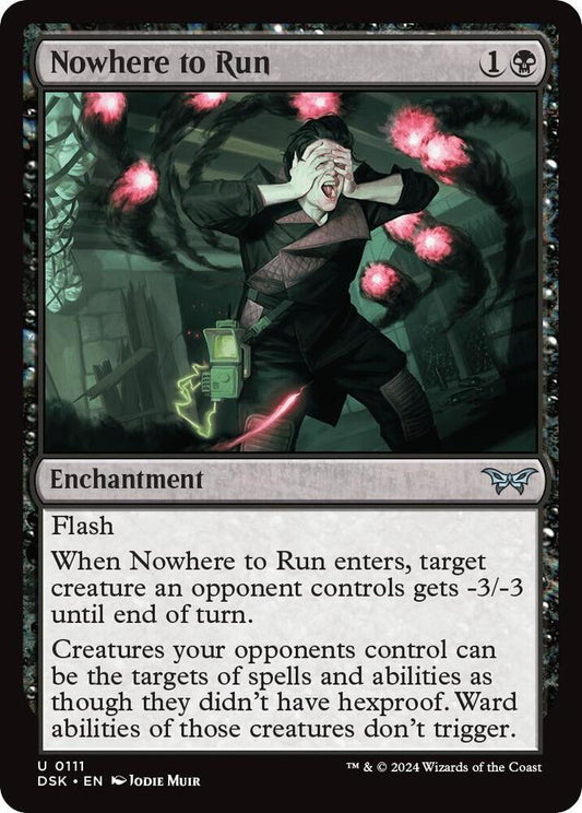 Nowhere to Run - Duskmourn: House of Horror (DSK) Foil