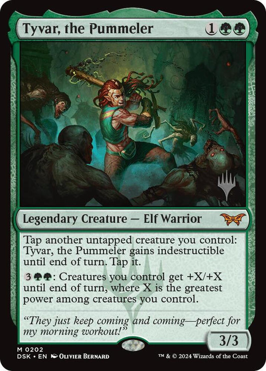 Tyvar, the Pummeler - Promo Pack: Duskmourn: House of Horror (PPDSK) FOIL