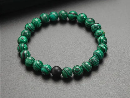 Gemstone Bracelets in 8mm round beads