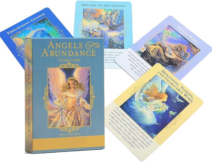 Angels of Abundance Oracle Cards: A 44-Card Deck and Guidebook