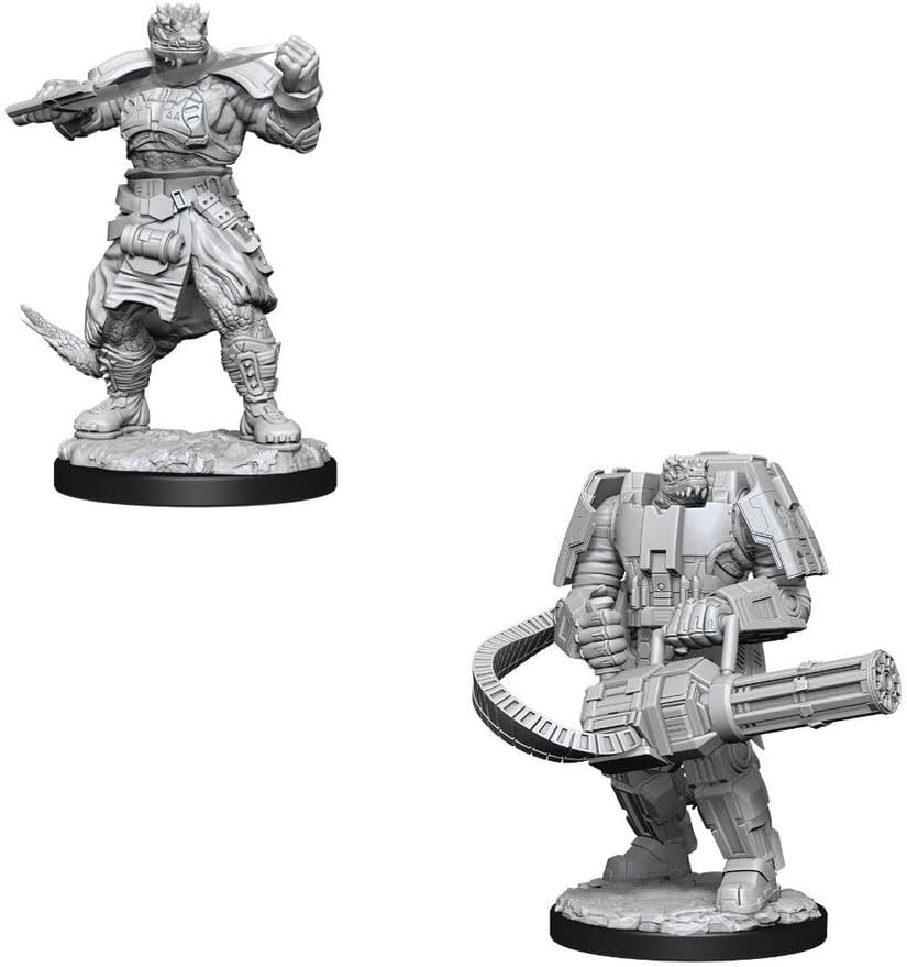 Starfinder Deep Cuts Unpainted Miniatures | STARFINDER DCUM VESK SOLDIER