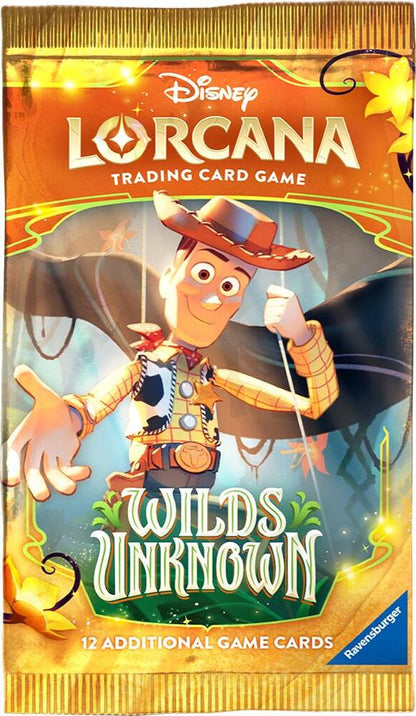 Lorcana: Wilds Unknown Booster Box and Packs