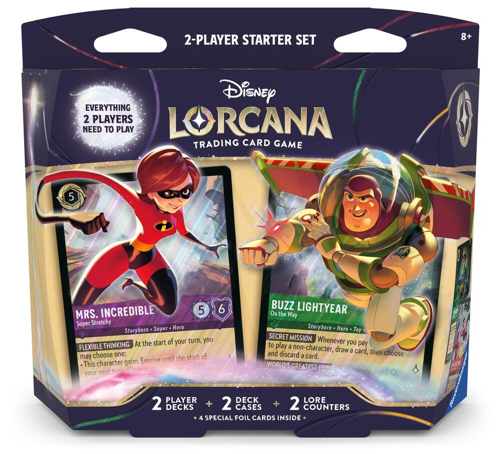 Lorcana: Wilds Unknown- Two-Player Deck (Elastigirl / Buzz Lightyear)