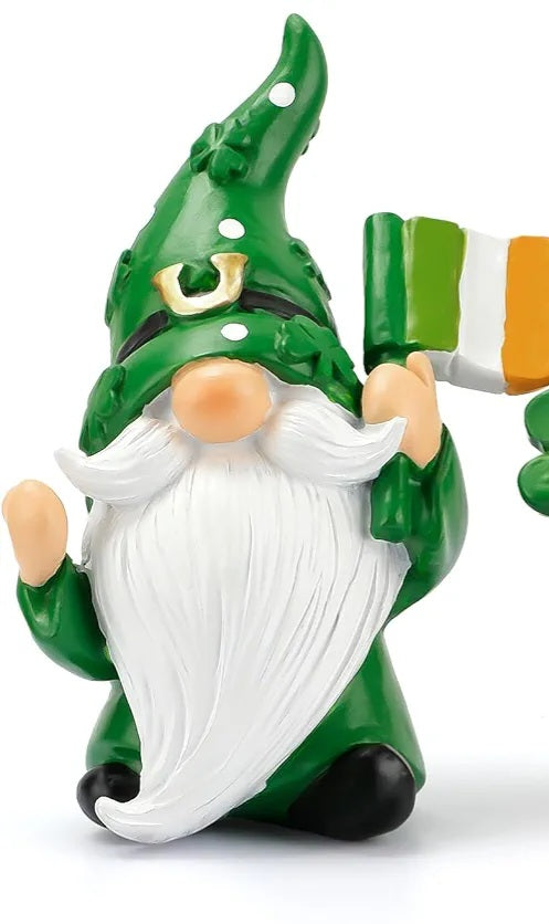 St Patrick's Day Gnome