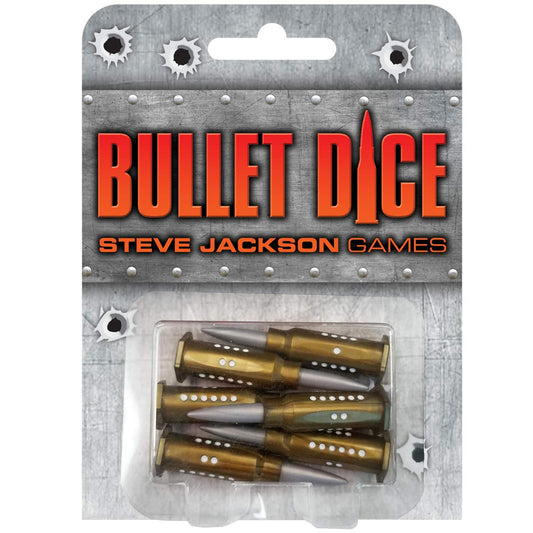 Dice - Acrylic Bullet d6 Dice by Steve Jackson Games