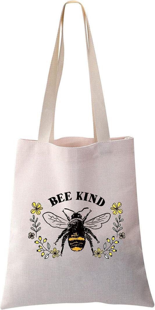 Honeybee Inspirational Gift for Bee Lover (Tote Bag)